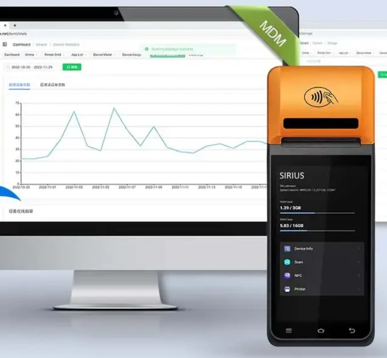 Сенсорный POS терминал с Android, NFC и принтером — новое решение для TapXphone, ОщадPAY и Термінал by mono