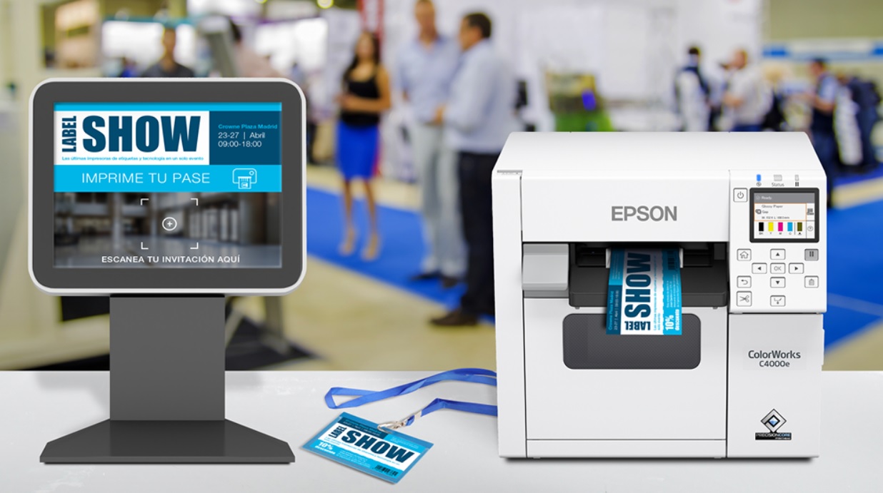 принтер для печати этикеток Epson ColorWorks CW-C4000e