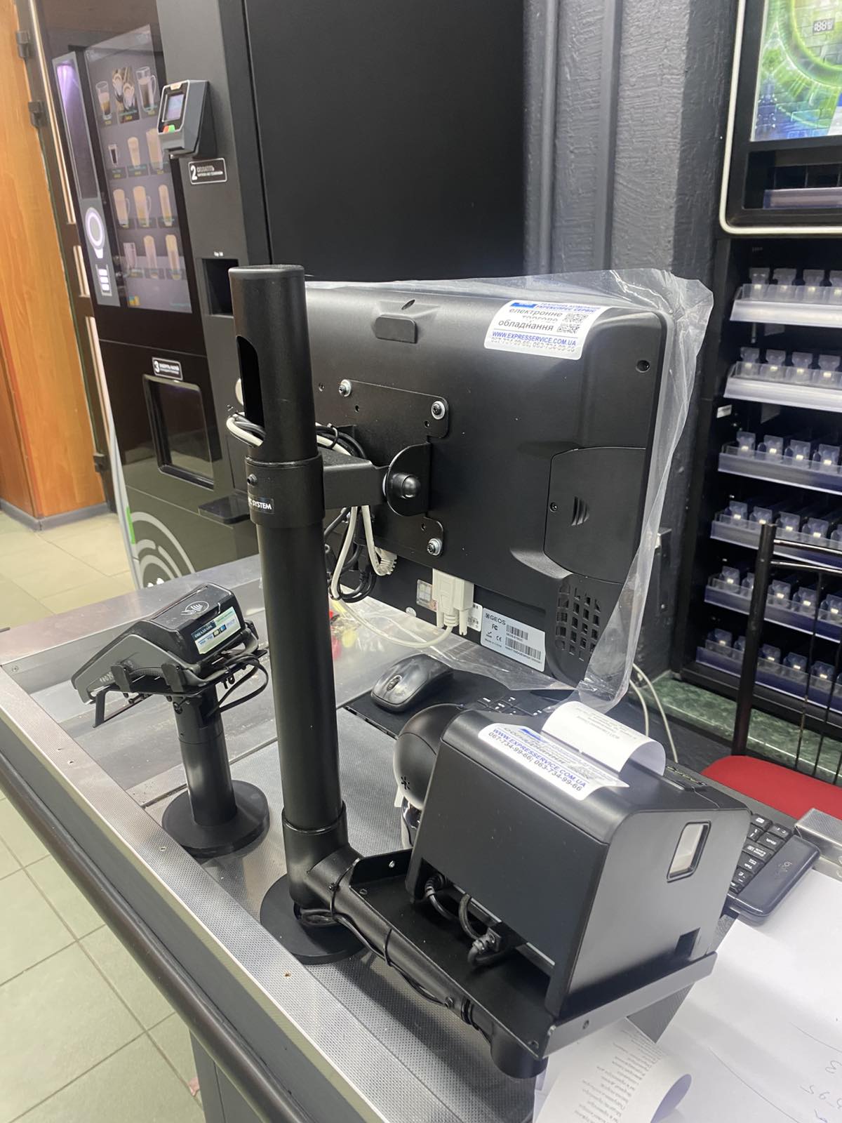 Эргономика кассового рабочего места