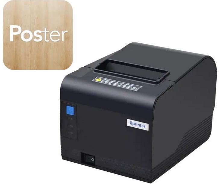 Чековый принтер Xprinter XP-Q260H для Poster и пРРО(USB + RS-232 + Ethernet)