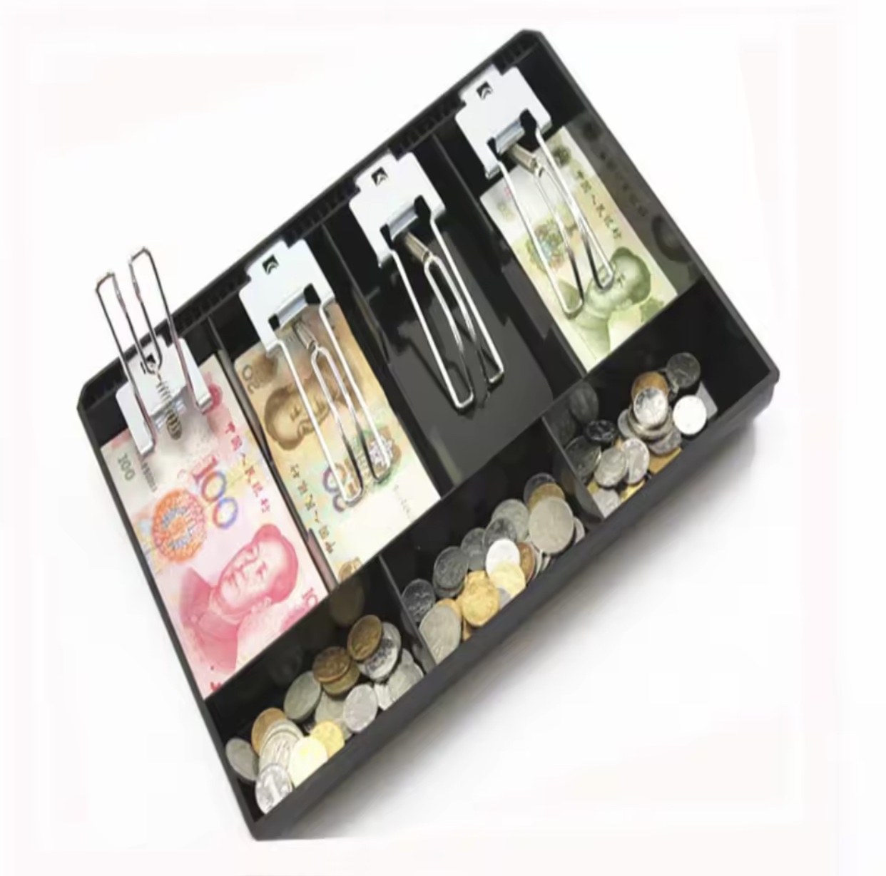 Лоток для денег 240×320 мм с металлическими лапками