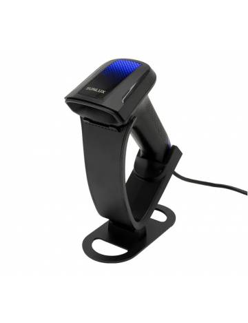 Сканер Sunlux RH21S USB с подставкой – 2D сканер штрихкодов для магазина