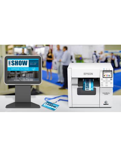 Полноцветный настольный принтер для печати этикеток Epson ColorWorks CW-C4000e