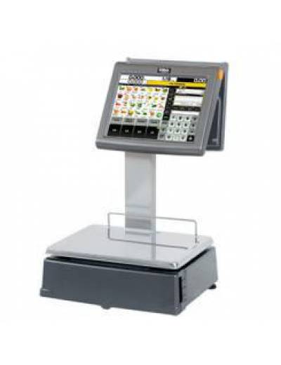 Весы c печатью этикеток Dibal D-955 с двумя 12” TFT экранами.