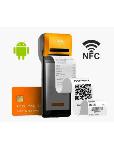 POS-терминал  EasyPOS Sirius с Android 12 принтером и NFC (поддержка tapXphone)