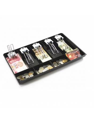 Лоток для денег 240×400 мм с металлическими лапками