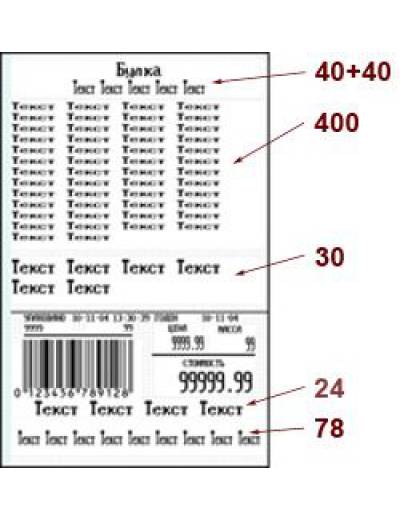Электронные весы с печатью этикетки CAS CL5000 3