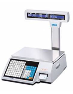 Электронные весы с печатью этикеток CAS CL5000J P/R