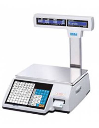 Электронные весы с печатью этикеток CAS CL5000J P/R