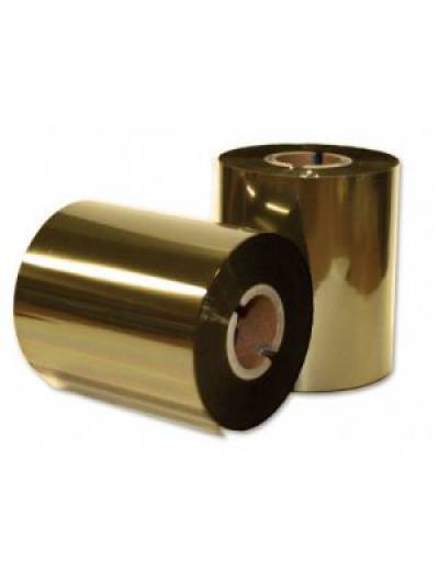 Риббон 55 мм х 74 м (Resin Textil)-золото (Gold)